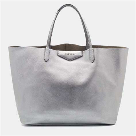 silver givenchy antigona|givenchy antigona shopper tote.